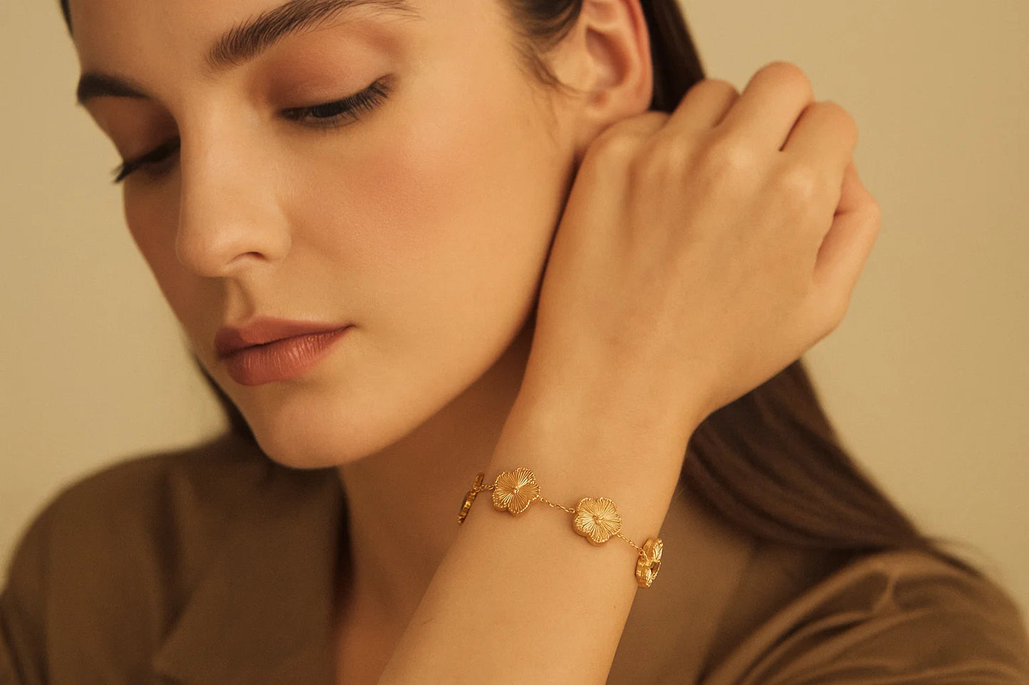 Golden Bloom Bracelet
