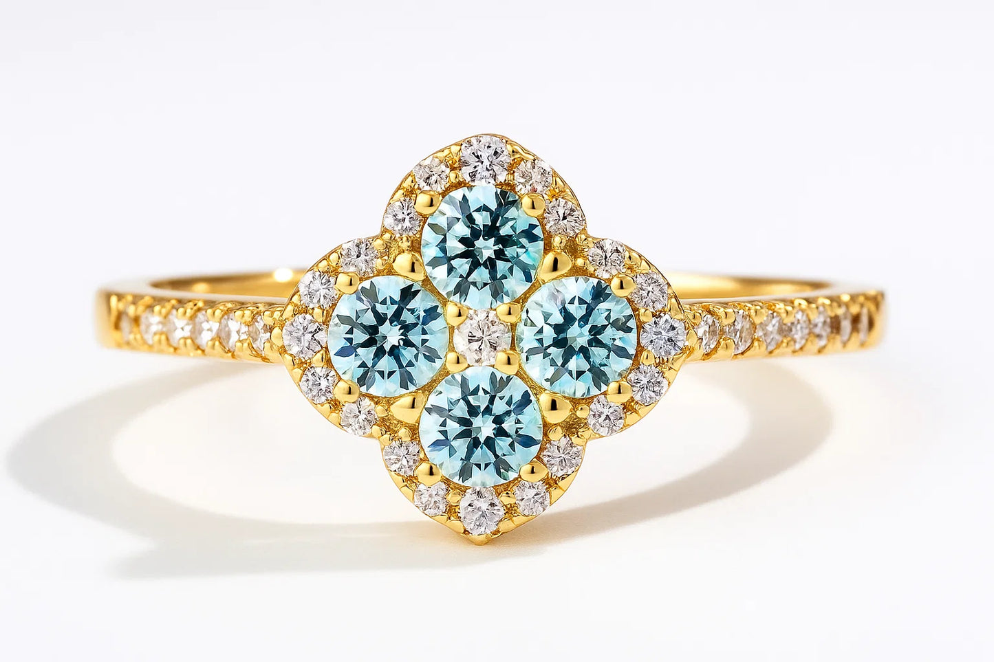 Azure Bloom Ring – Limited Color Edition