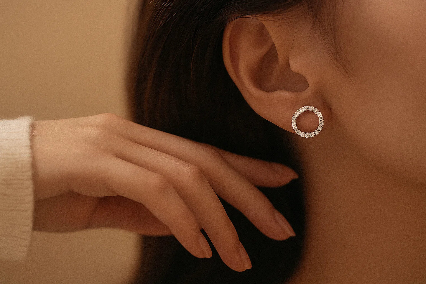 Eternal Lumière Studs