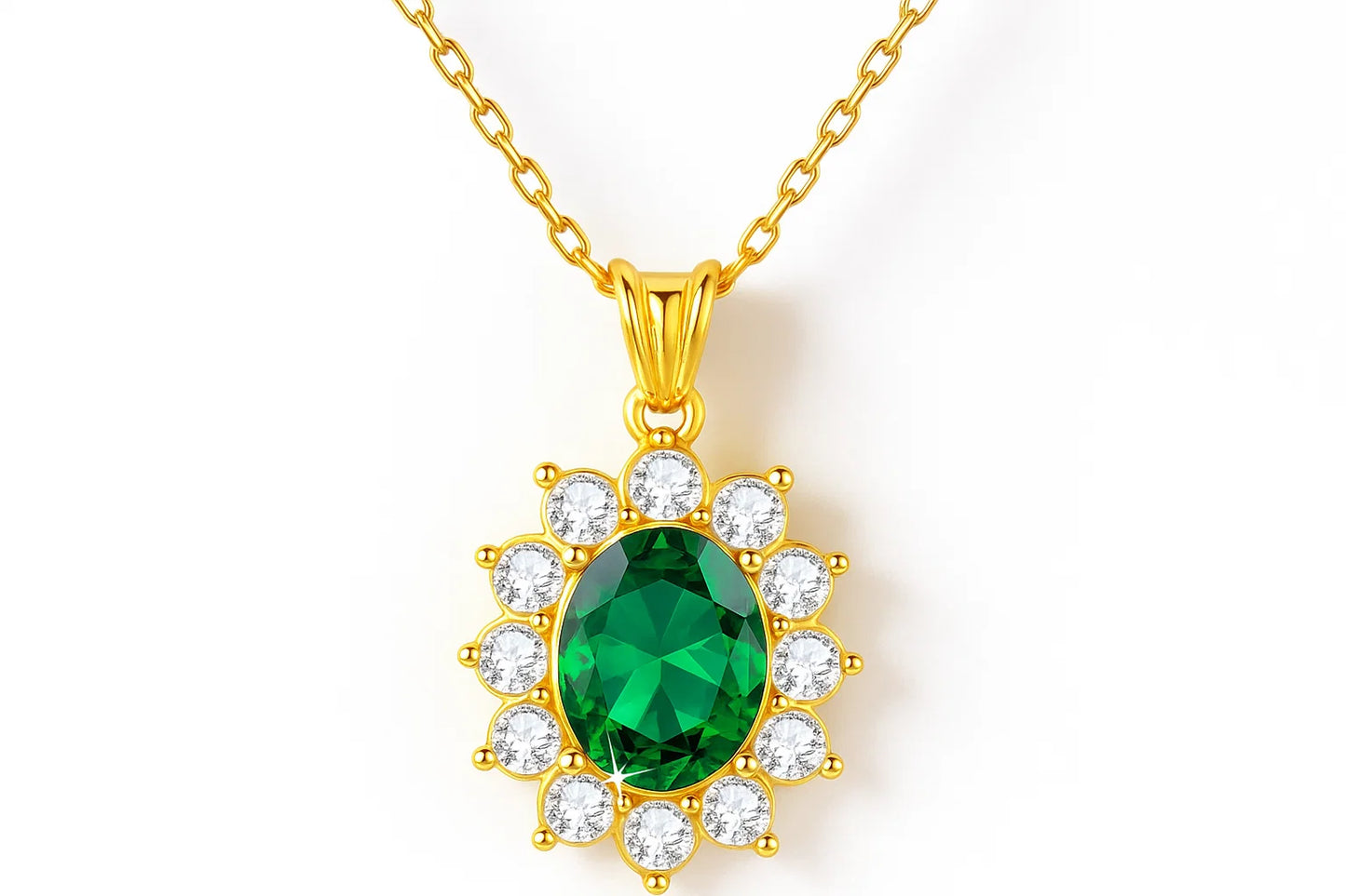 Emerald Royale Necklace – Crown Edition