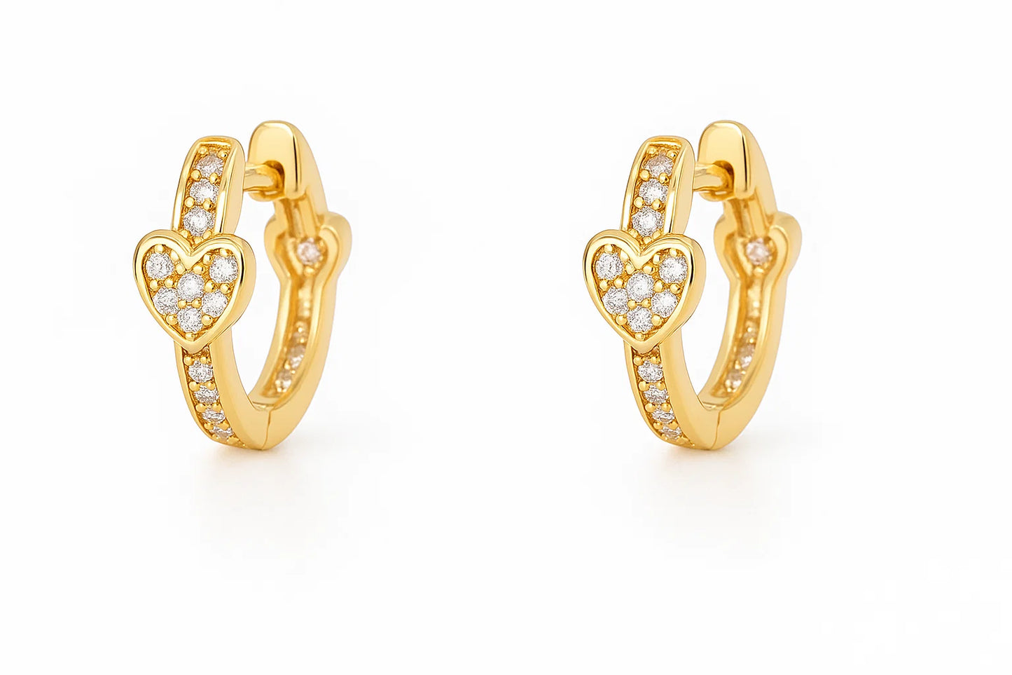 Amour Pavé Hoops
