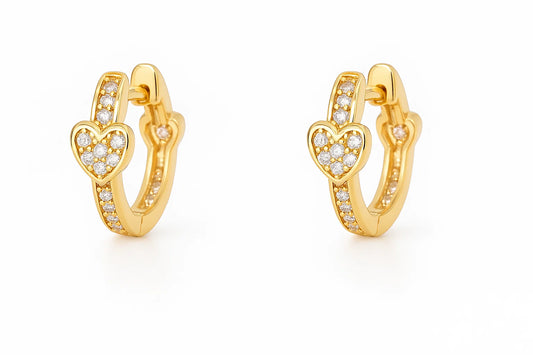 Amour Pavé Hoops