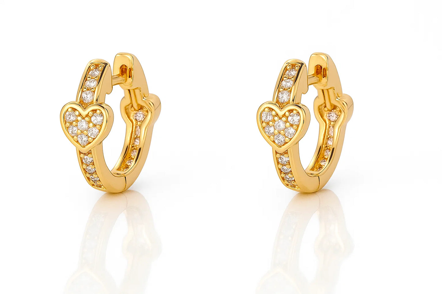 Amour Pavé Hoops