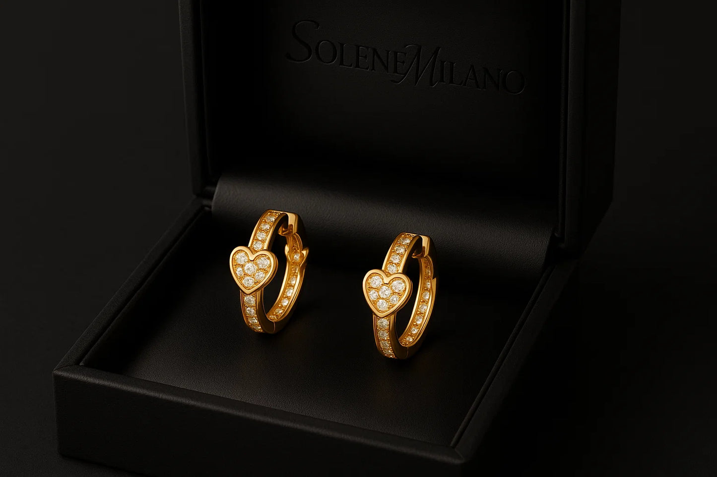 Amour Pavé Hoops