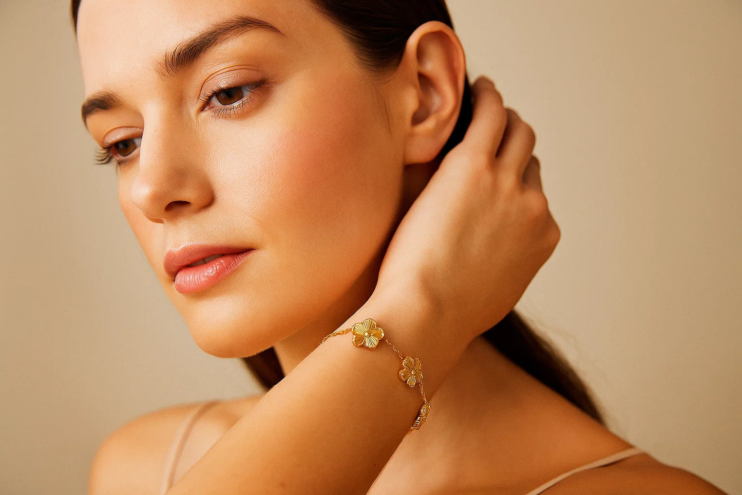 Golden Bloom Bracelet
