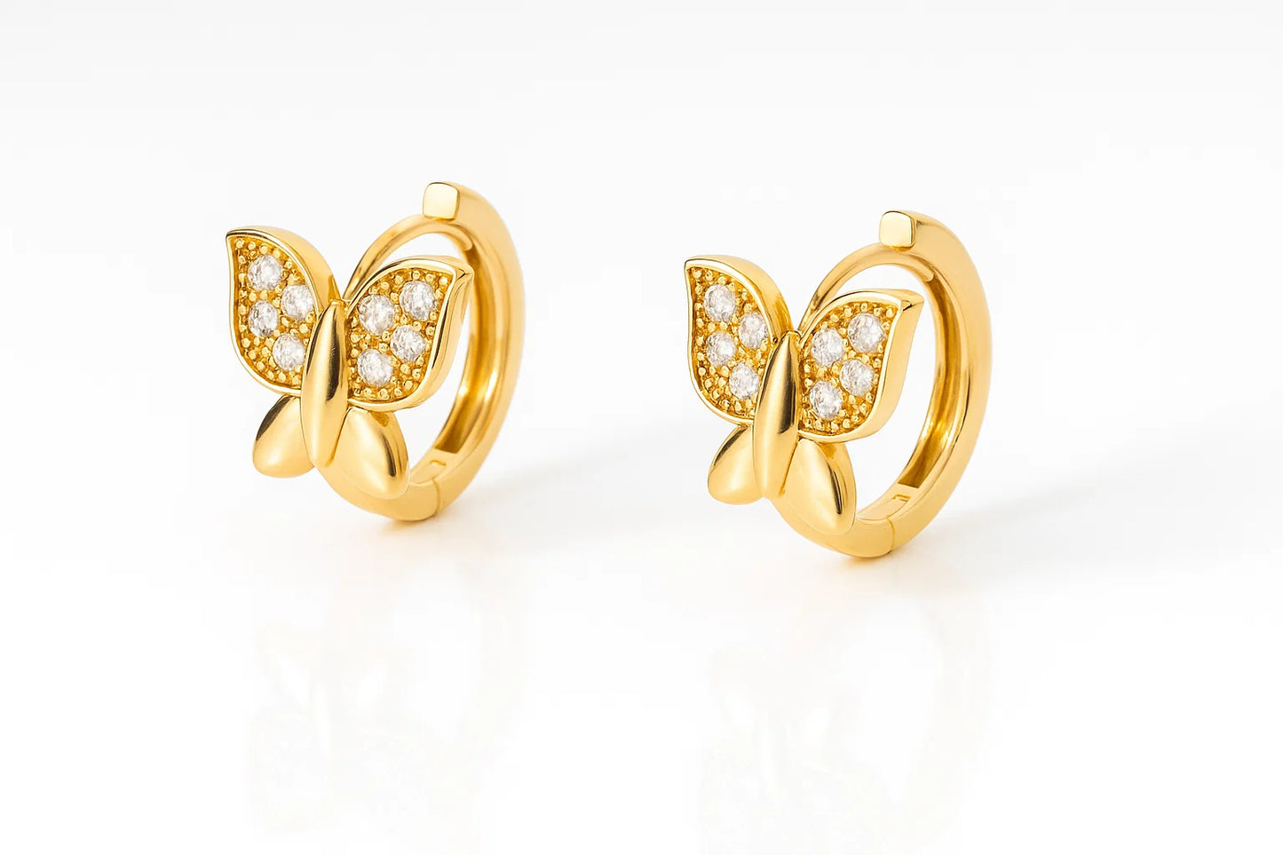 Golden Flutter Earrings