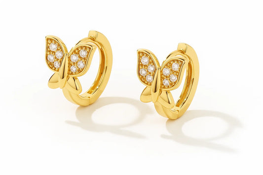 Golden Flutter Earrings