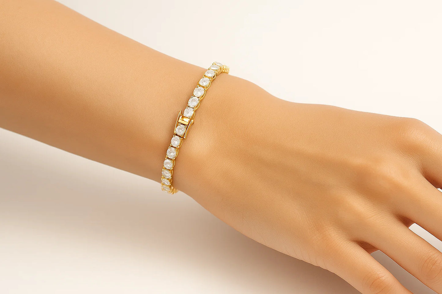 Luxe Radiance Tennis Bracelet