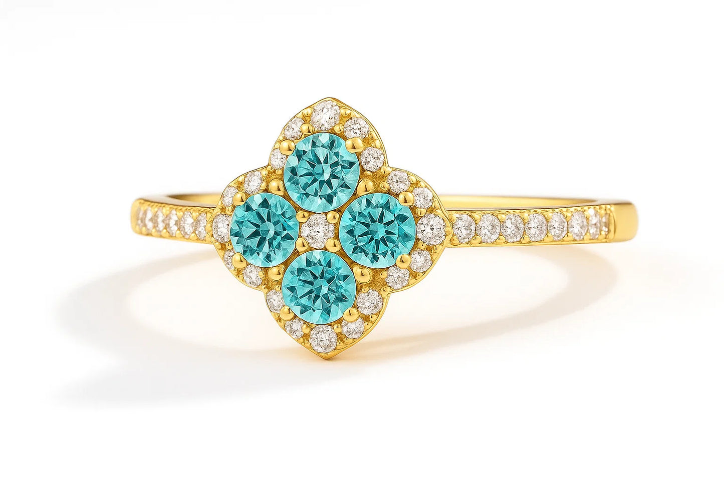 Azure Bloom Ring – Limited Color Edition