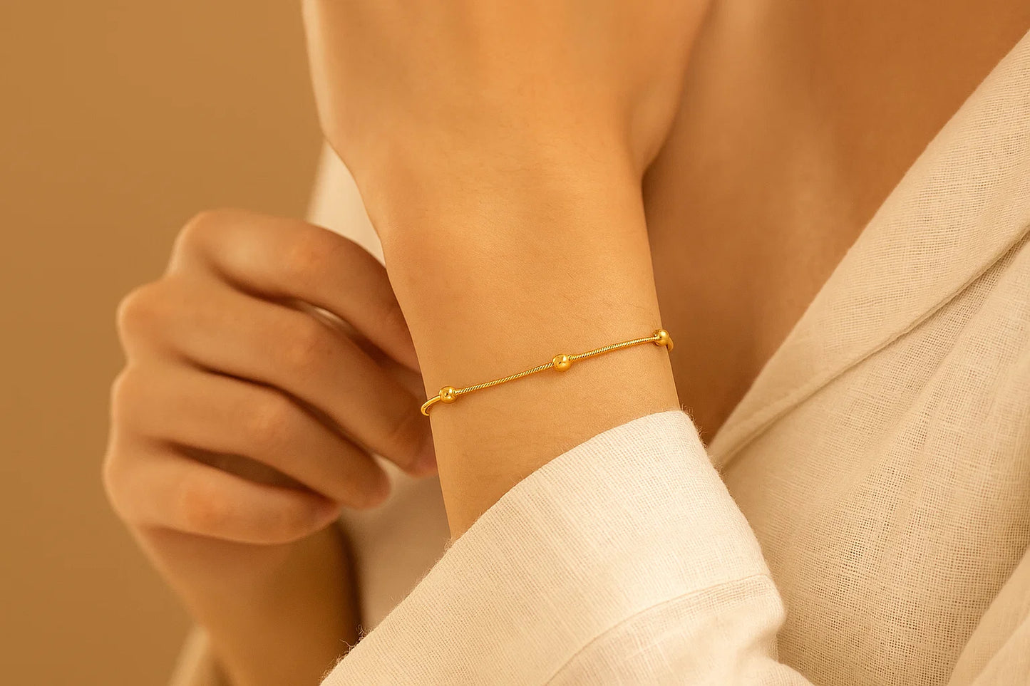 Golden Whisper Bracelet