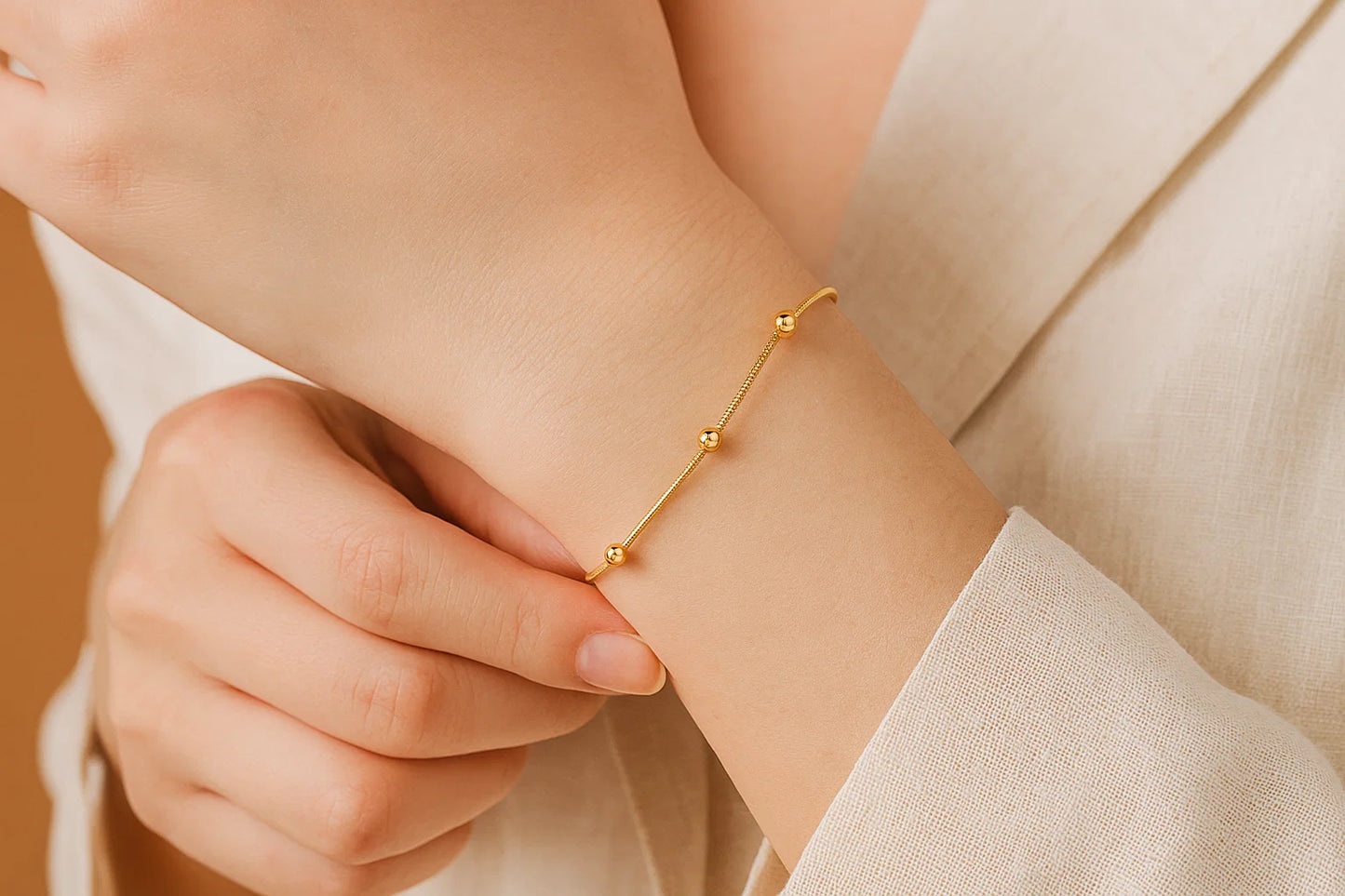 Golden Whisper Bracelet