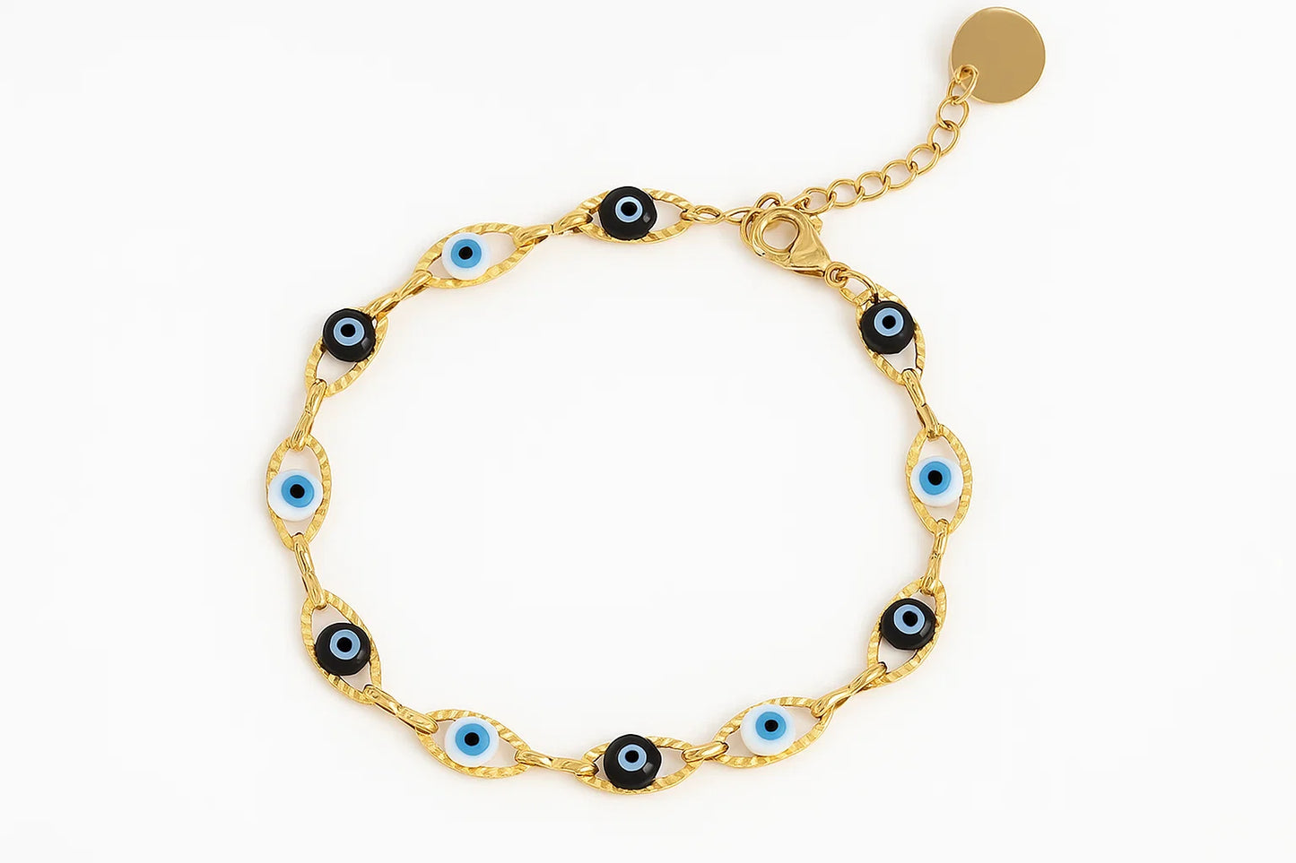 Noor – Evil Eye Link Bracelet