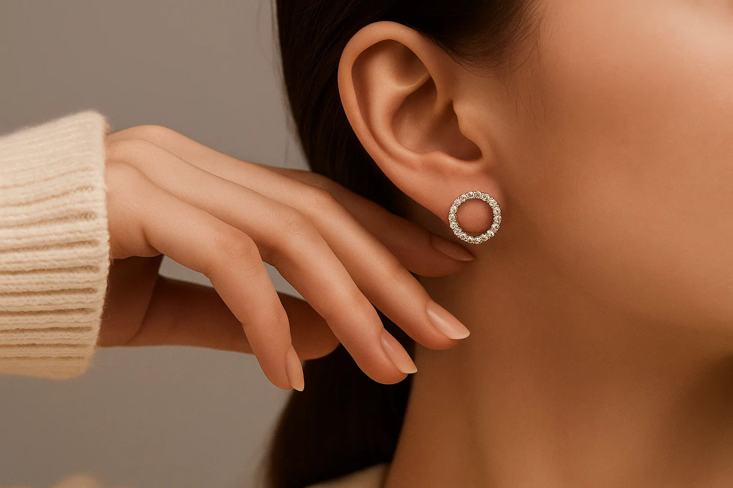 Eternal Lumière Studs