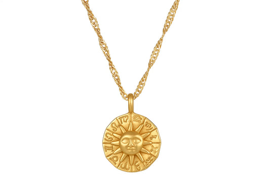 Zodiac Sun Pendant