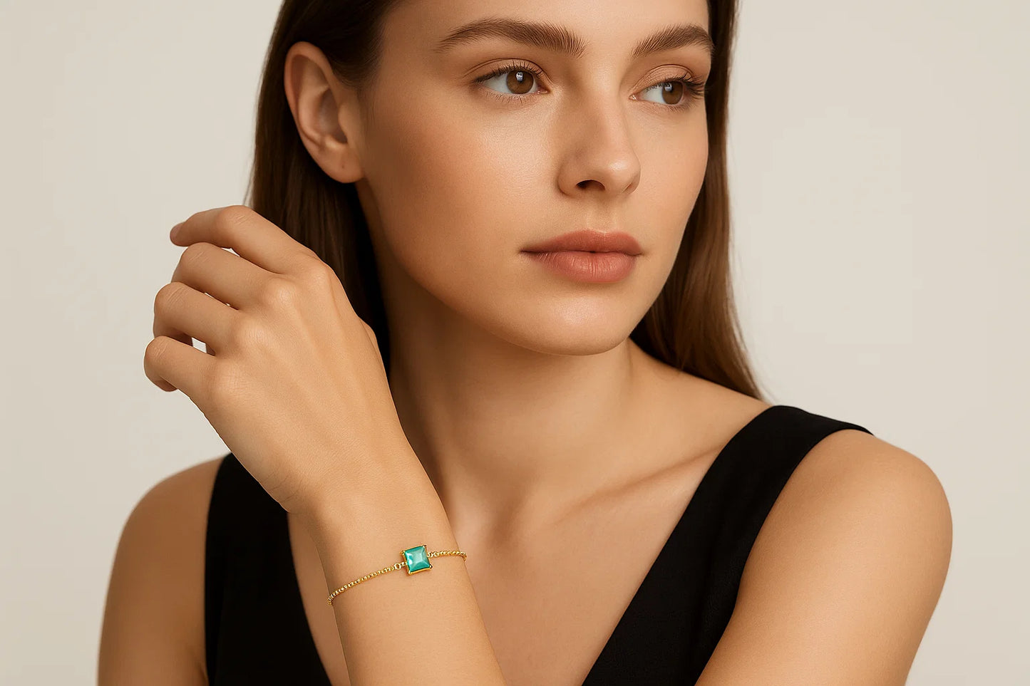 Siena | Paraiba Bead Bracelet