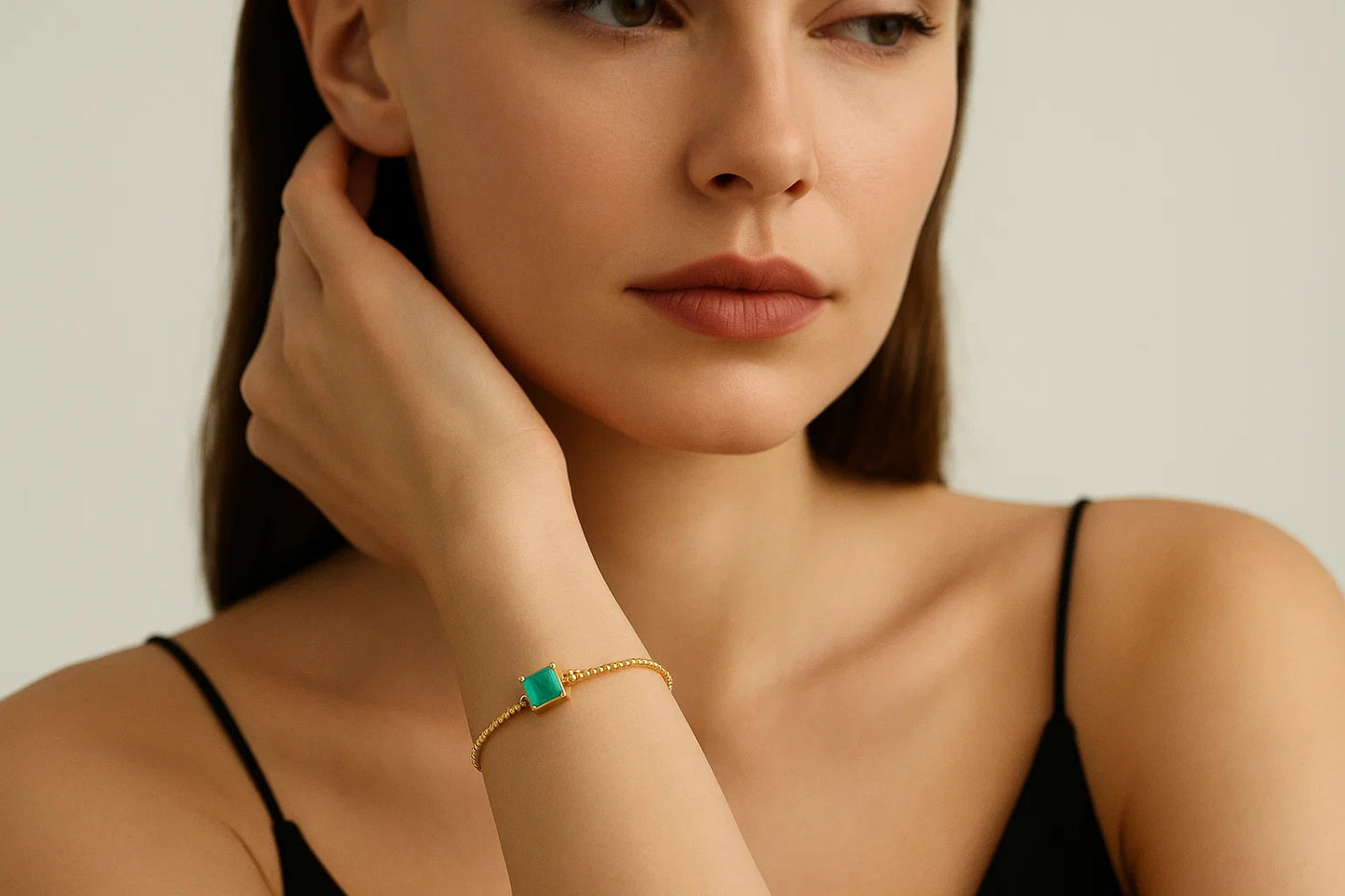 Siena | Paraiba Bead Bracelet